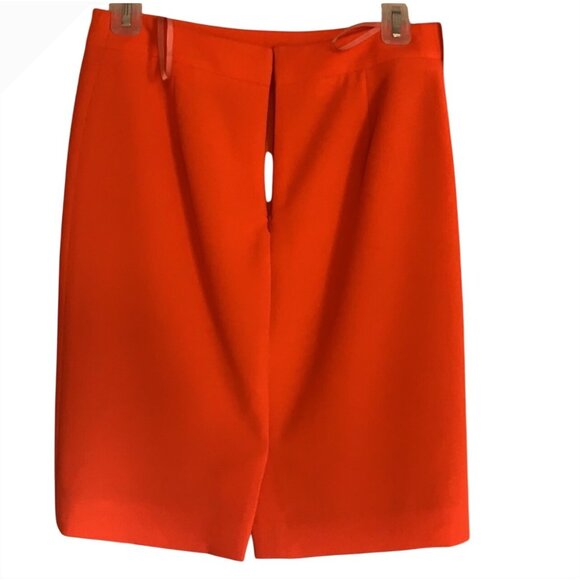 J.Crew Womens Pencil Skirt Red Size 0 Polyester - Picture 10 of 13